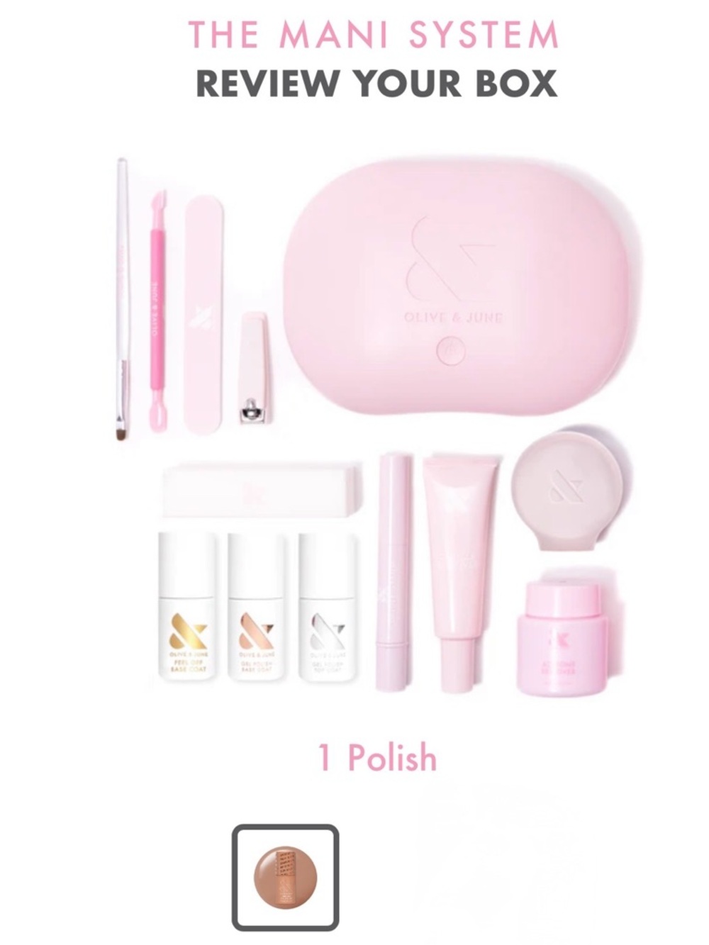 Olive & June Mani System Kit